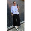 Děrované oversize triko – urban styl