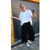 Oversize tričko s netopýřím rukávem