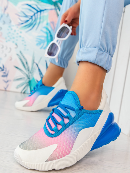 Dámska športová modro-ružová obuv HY110-13