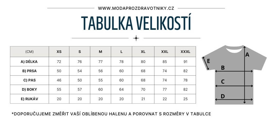 zdravotnicke-haleny-tabulka-velikosti