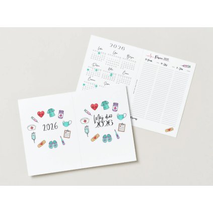 Náhradní náplň do diáře A5 k vytištění