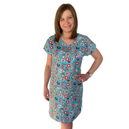 dámské pracovní šaty pro zdravotní sestry a lékařky