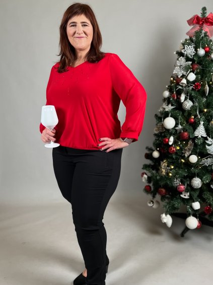 Halenka s kamínky/ČERVENÁ