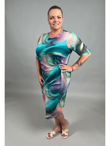 Šaty s rašením DUHA