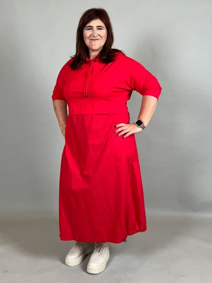 Šaty MOOUSE/červená