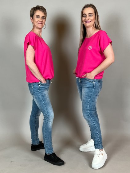 Tričko s tkaničkou ZUZI/FUCHSIE