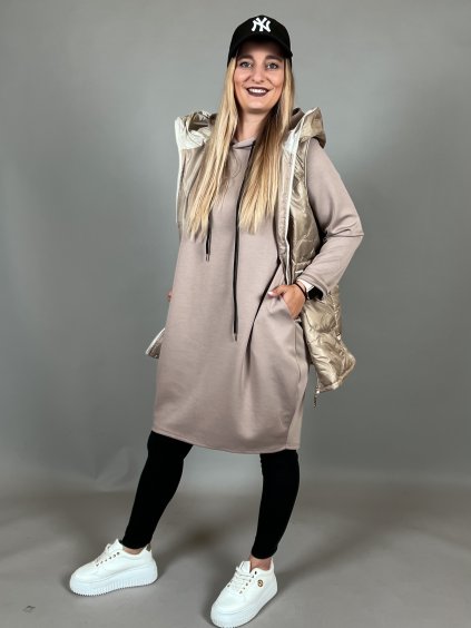 Mikinové šaty CONN