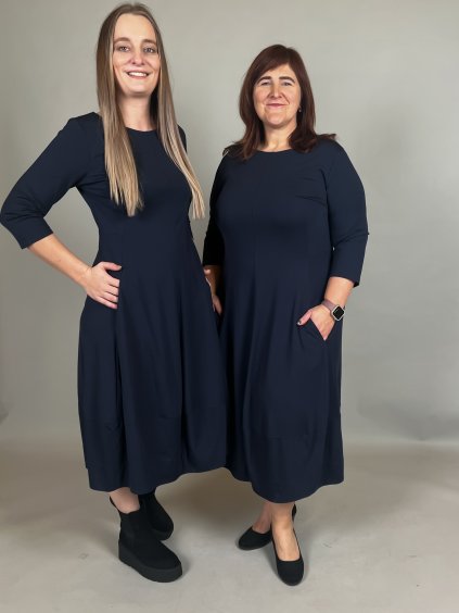 Šaty BALOON/tmavě modrá