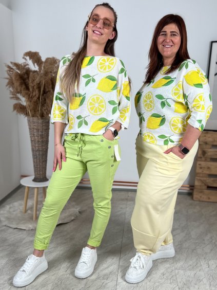 Svetr příze CITRONKY