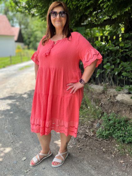 Šaty mušelín BOHO