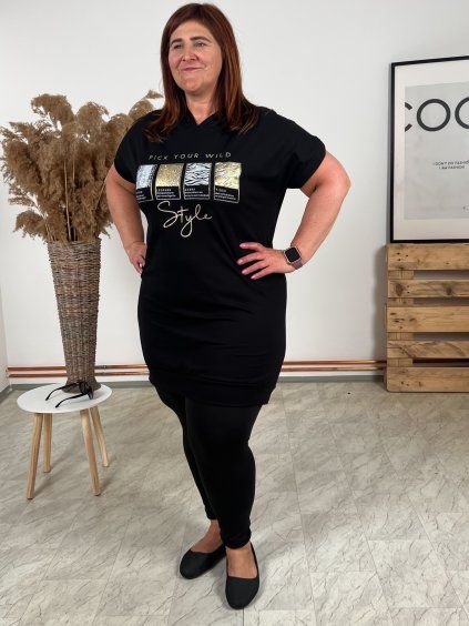 Šaty STYLE s kapucí