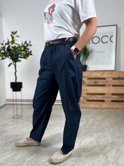 Kalhoty JEANS/KLAMRA
