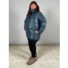 Zimní bunda DESIRE/PETROLEJ