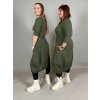 Šaty GIVE IT/khaki