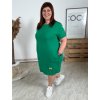 Šaty strečové LUXURY/PLUS SIZE