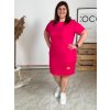 Šaty strečové LUXURY/PLUS SIZE