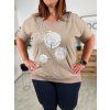 Tričko PLUS SIZE/PAMPELIŠKY