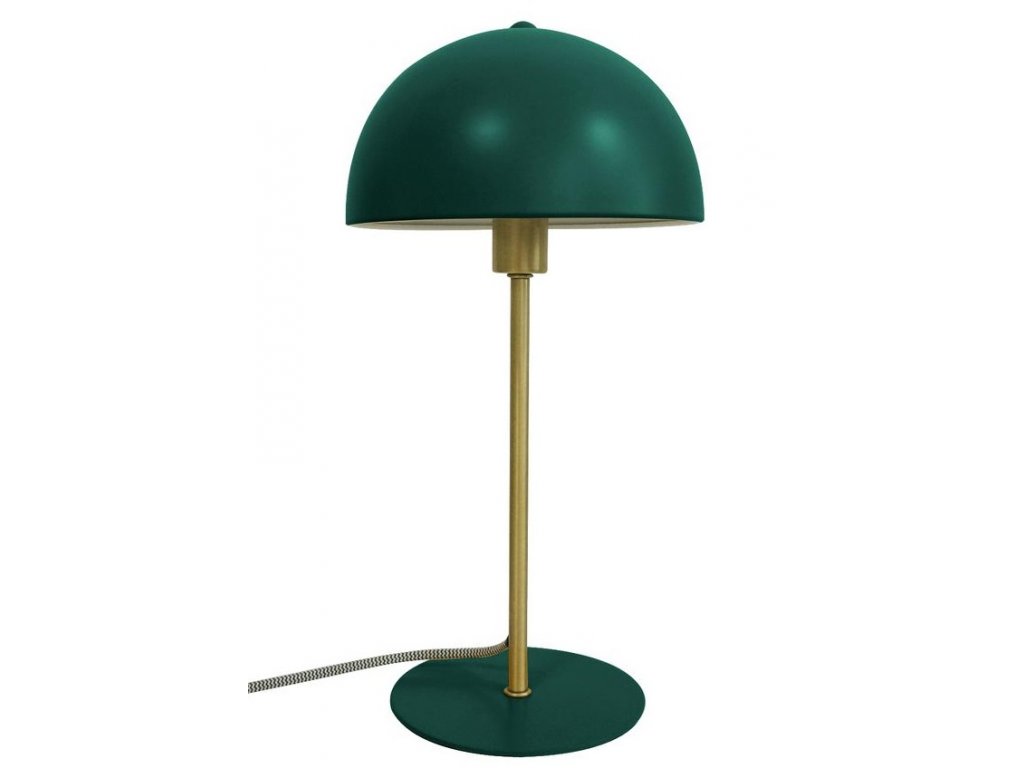 Palack zöld fém asztali lámpa Lacy