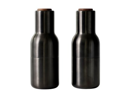 290824 2 set dvou cernych kovovych mlynku na sul a pepr menu grinder 20 5 cm