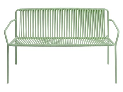 Zöld fém kerti pad Tribeca 3666 120 cm