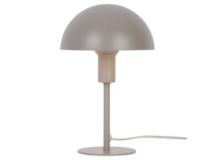 386040 hneda kovova stolni lampa ellen mini