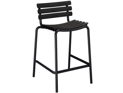399539 2 cerna plastova zahradni barova zidle houe reclips 69 cm