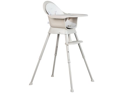 444057 4 bezova plastova jidelni zidlicka quax ultimo 62 92 cm