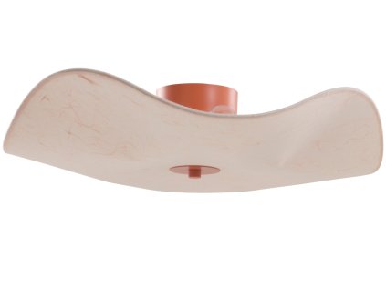 Világos rózsaszín mennyezeti lámpa MONSHI 60 cm
