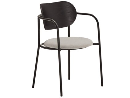 Fekete fa étkezőszék Teulat Eclipse