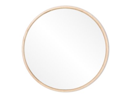 Fehérített tölgy függesztett tükör Look 22 cm