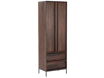 Barna fa szekrény Jimmy 180 x 60 cm