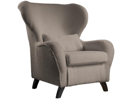 Barna kárpitozott fotel Miuform Miuf