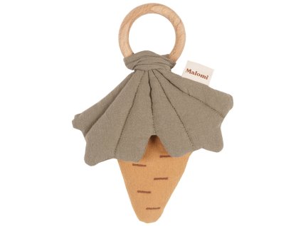 Pamut csörgő fa rágókával - Carrot