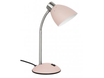 Rózsaszín fém asztali lámpa Colet