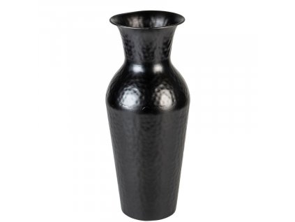 Fekete váza WLL DUNJA 40 cm