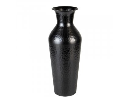 Fekete váza WLL DUNJA 49 cm