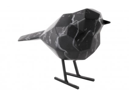 Fekete márvány dekoráció Birdie M