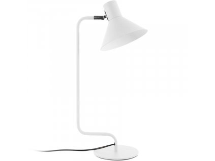 Fehér fém asztali lámpa Teria