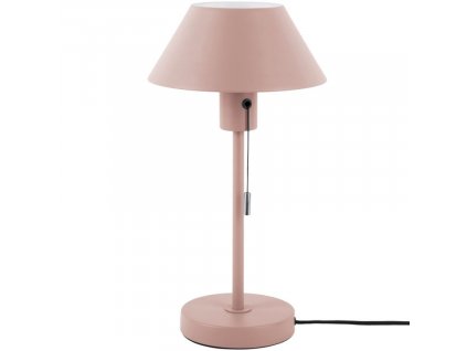 Rózsaszín fém asztali lámpa Royl