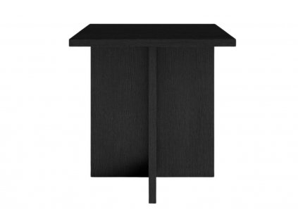 Fekete tölgy dohányzóasztal MOJO MINIMAL 39,5 x 39,5 cm