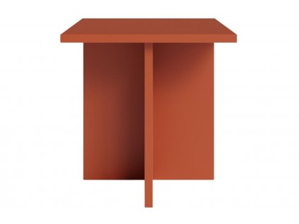 Piros dohányzóasztal MOJO MINIMAL 39,5 x 39,5 cm
