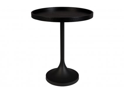 Fekete tölgy oldalas asztal ZUIVER JASON 46 cm