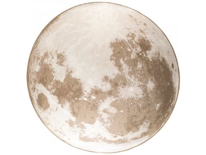 Kávébarna szövet szőnyeg ZUIVER MOON 200 cm