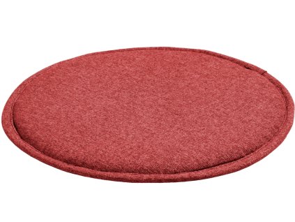 Piros szövetpárna Kave Home Silke 35 cm