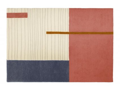 Színes gyapjúszőnyeg Kave Home Bahiti 160 x 230 cm