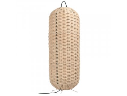 Rattan állólámpa Kave Home Lumisa 80 cm