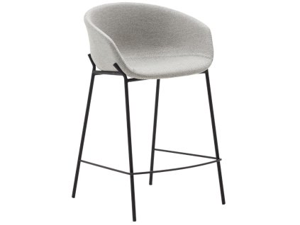 330900 svetle seda latkova barova zidle kave home yvette 65 cm