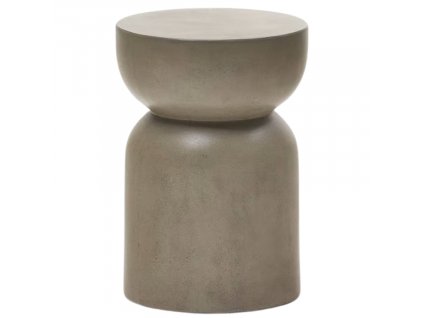 Szürke cement oldalasztal Kave Home Garbet 32 cm