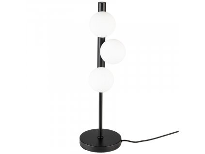 Opál fehér üveg asztali lámpa WLL MONICA 61 cm