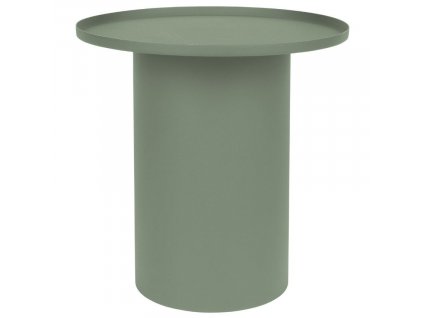Zöld matt fém oldalasztal WLL SVERRE 45,5 cm